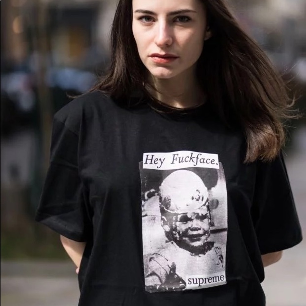 Supreme Hey Fuckface Tee SS18